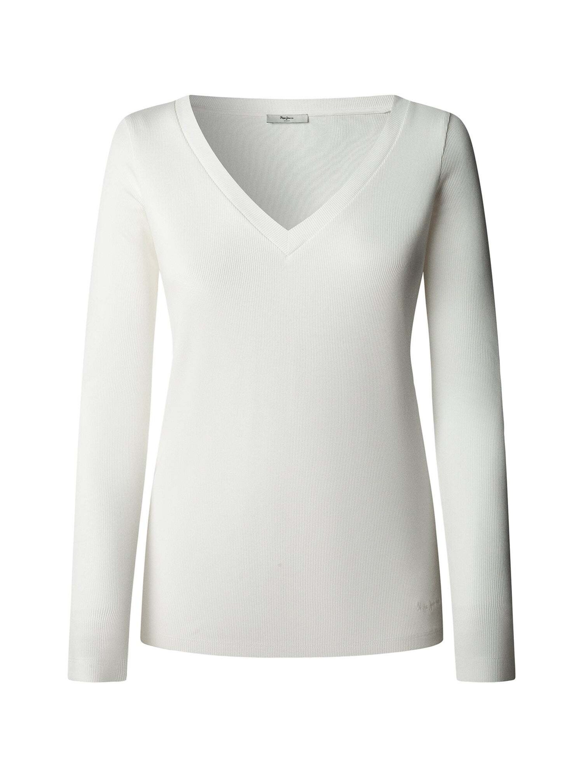 Maglietta di Pepe Jeans in bianco: frontale