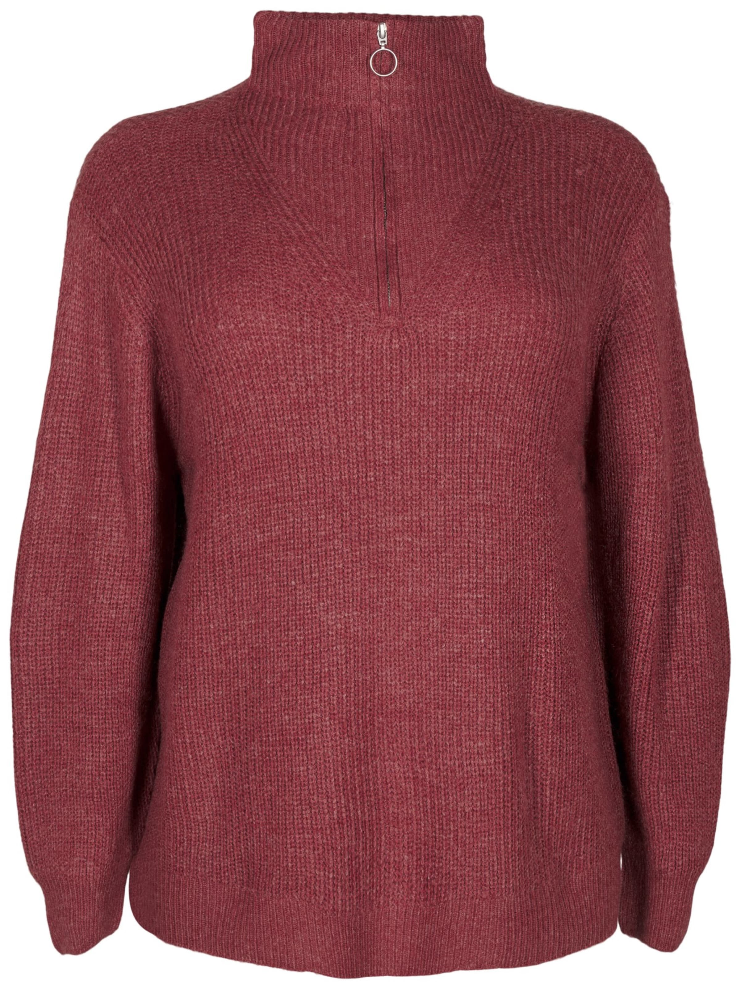 sarkans Zizzi Džemperis 'Fllola': no priekšpuses