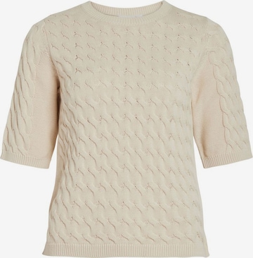 VILA Sweater in Beige: front