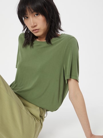OBJECT - Camisa 'JANNIE' em verde