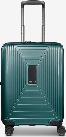 Trolley 'Essentials 14' di Redolz in verde: frontale