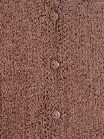 QS Knitted vest in Brown