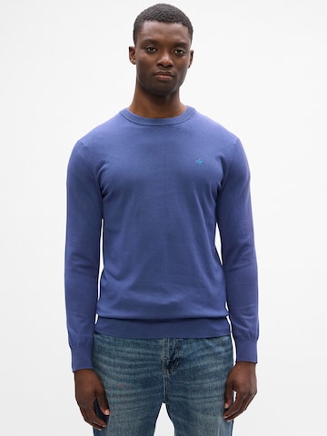 SCOTCH & SODA Pulover 'Seasonal Core' | modra barva: sprednja stran