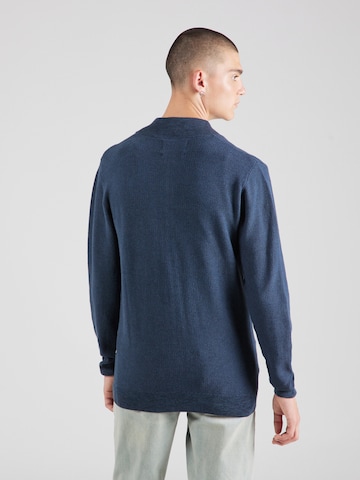 INDICODE JEANS Cardigan 'Marland' i blå