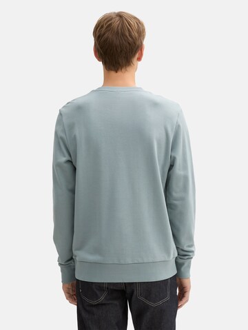 TOM TAILOR Sweatshirt in Green