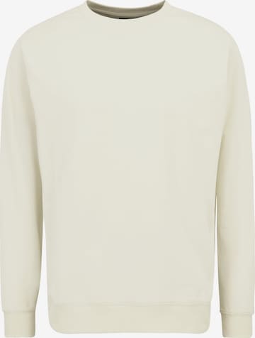 Sweat-shirt 'Plain Basic' Oldskull en blanc : devant