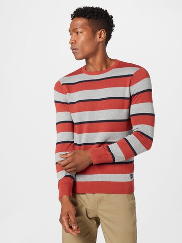 TOM TAILOR - Pullover em vermelho: frente