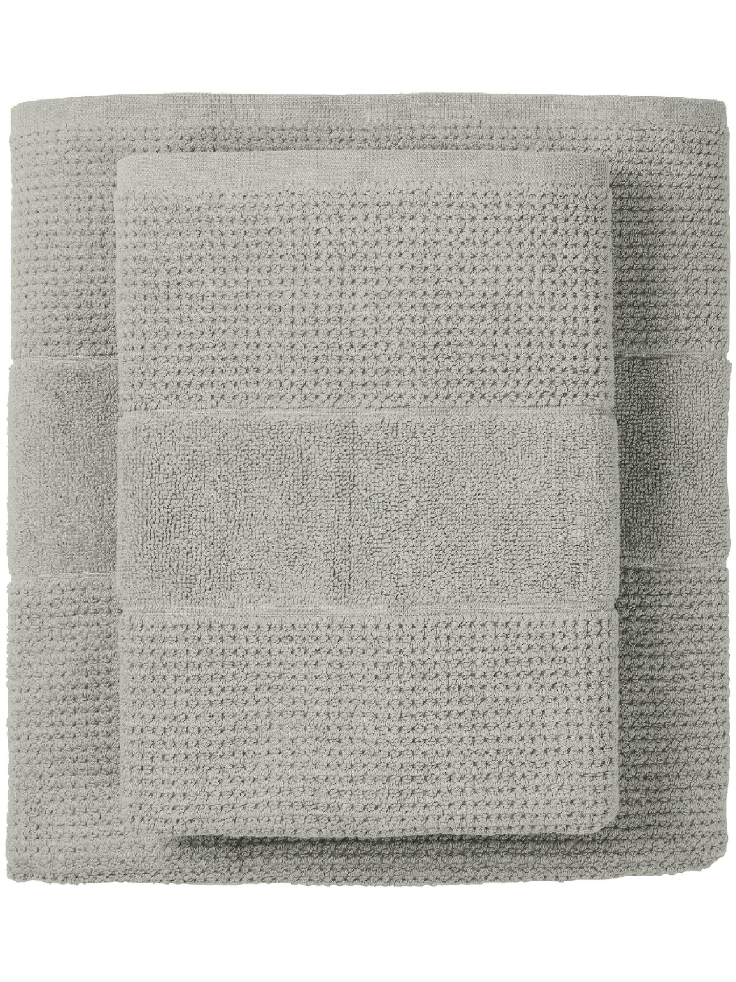 SCHIESSER Towel 'Turin' in Grey