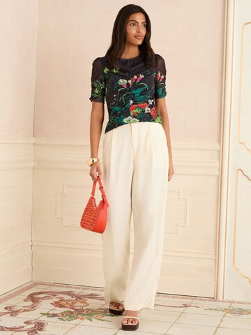 love & roses Bluse in Schwarz