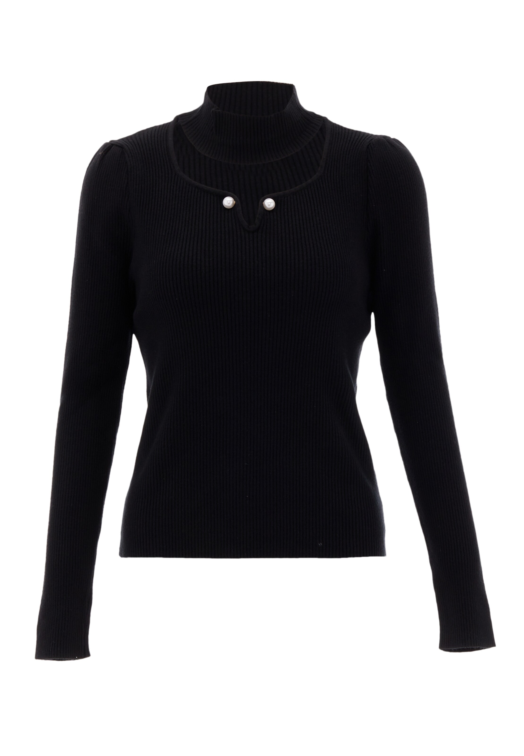 NAEMI Trui in Zwart: voorkant