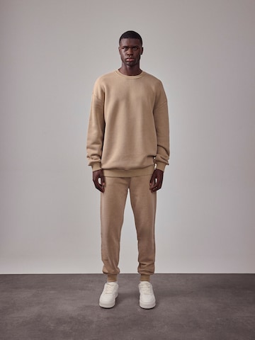 Sweat-shirt 'The Essential' DAN FOX APPAREL en beige