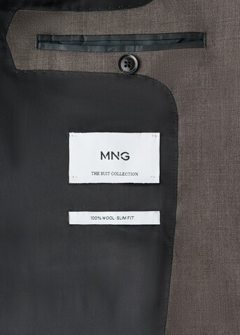 MANGO MAN Slim Fit Sakko 'Venecia' in Braun