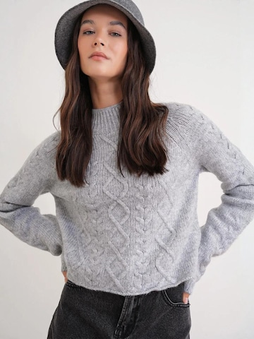 Pullover 'Pullover' di MixRay in grigio: frontale