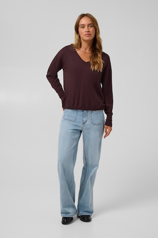 Kaffe Sweater in Brown
