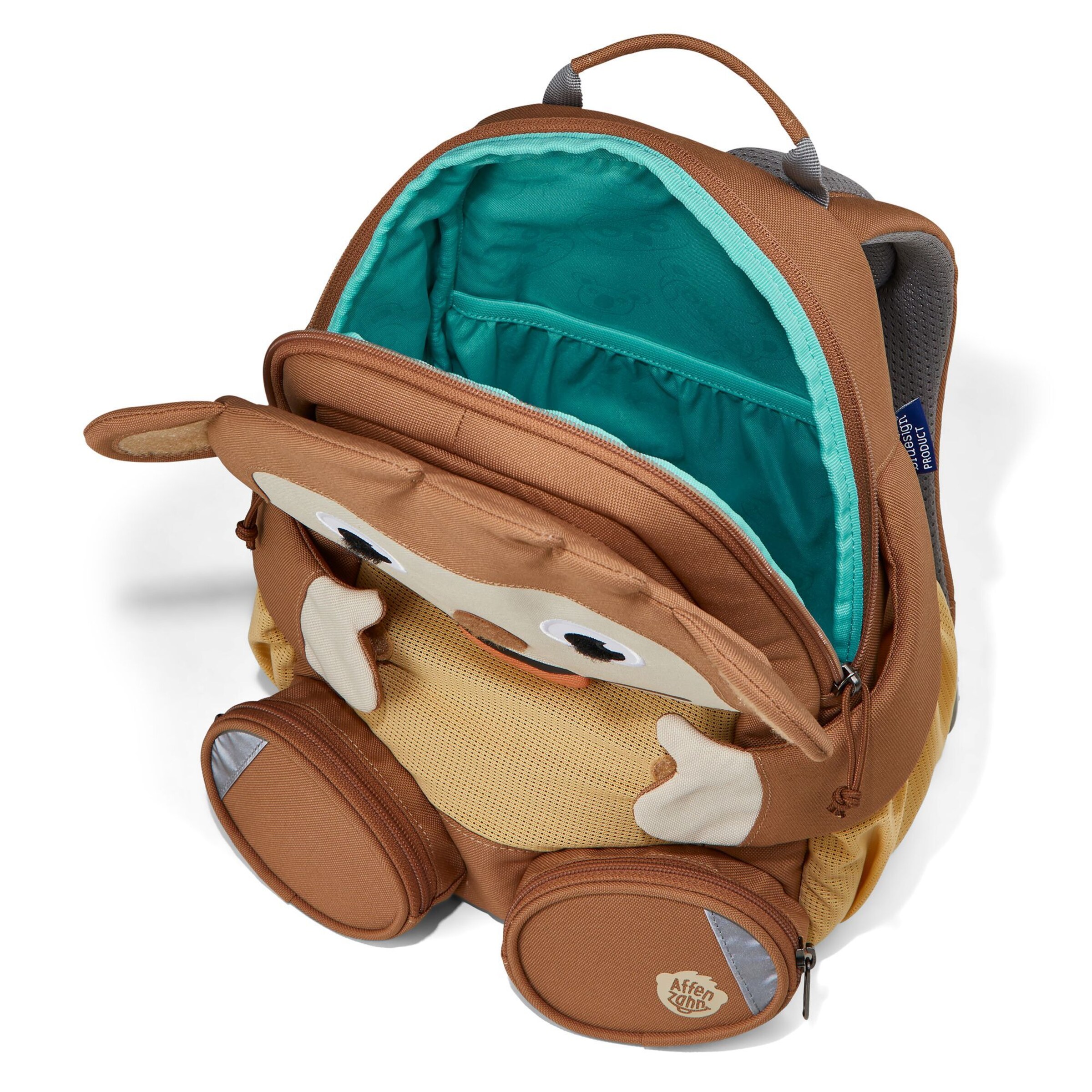 Affenzahn Backpack 'Großer Freund' in Brown