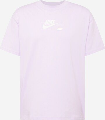 Nike Sportswear Μπλουζάκι 'M90 OC PK4' σε λιλά: μπροστά