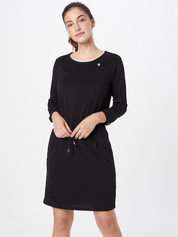 Ragwear שמלות 'MASCARPONE' בשחור: מלפנים