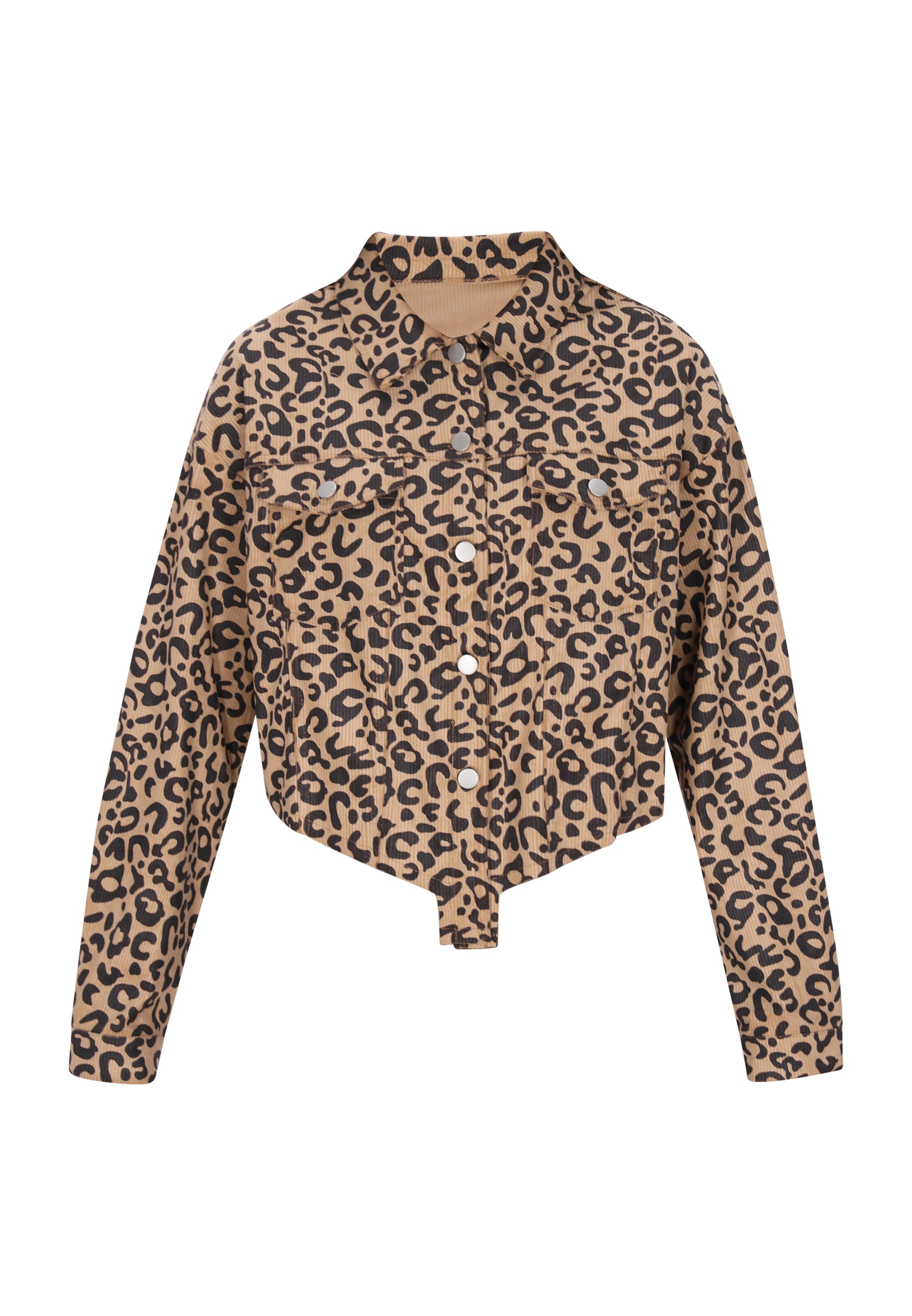 NALLY Between-season jacket 'Fashion Look' in Brown: front