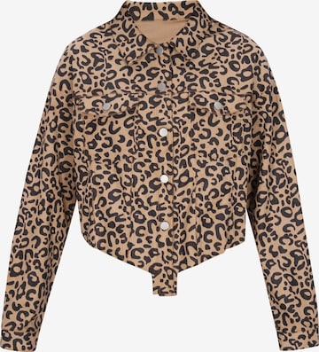 NALLY Välikausitakki 'Fashion Look' värissä ruskea: etupuoli