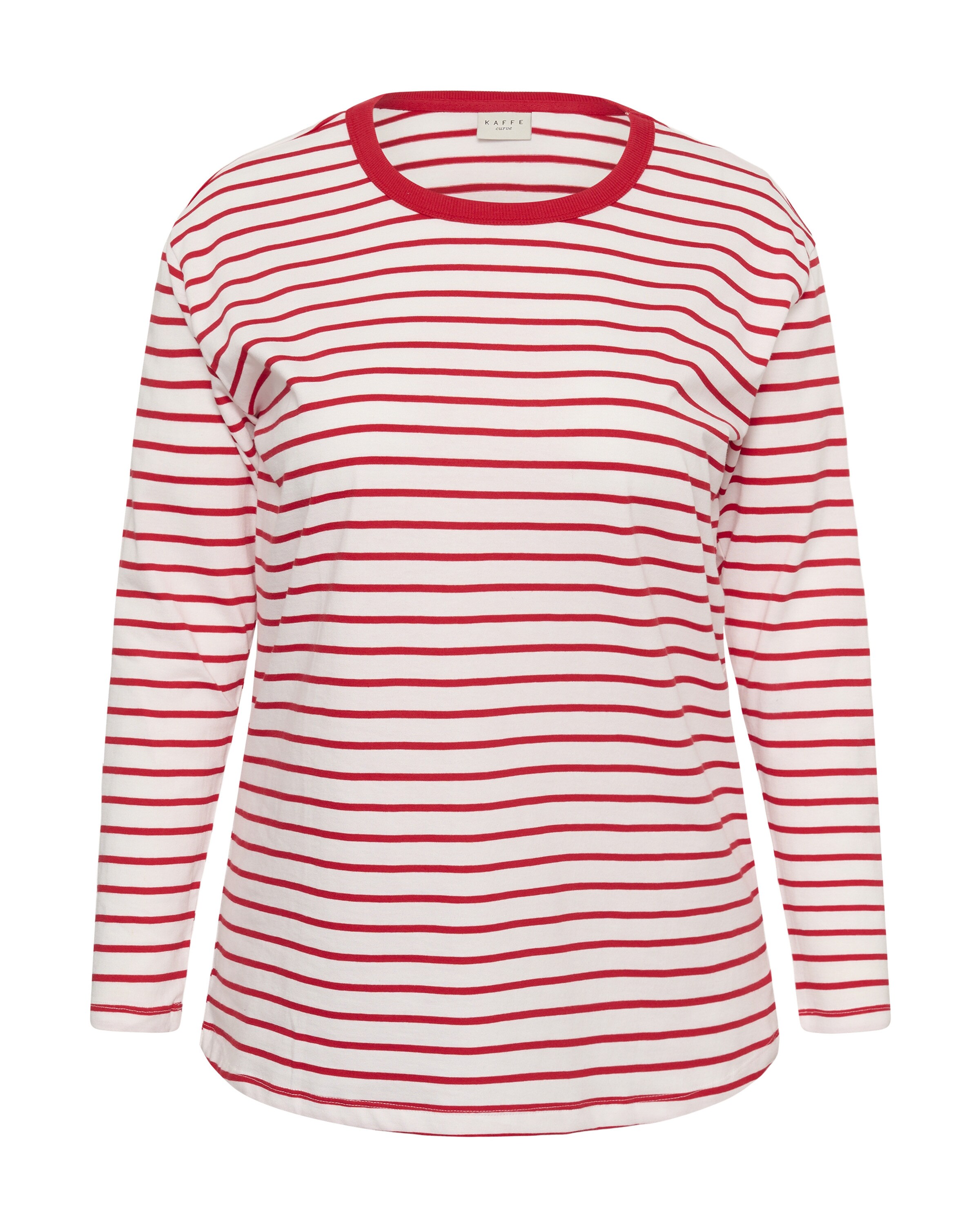 KAFFE CURVE - Camisa 'KCwinni' em vermelho: frente