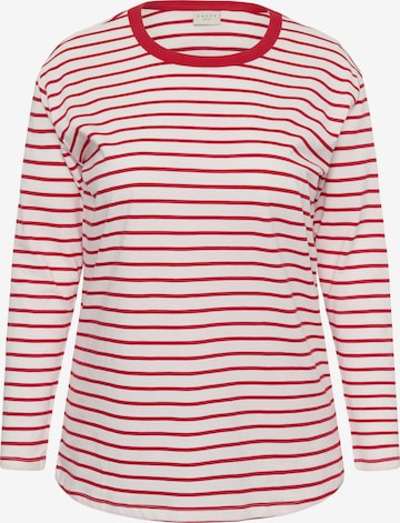 KAFFE CURVEMajica 'KCwinni' - crvena boja: prednji dio