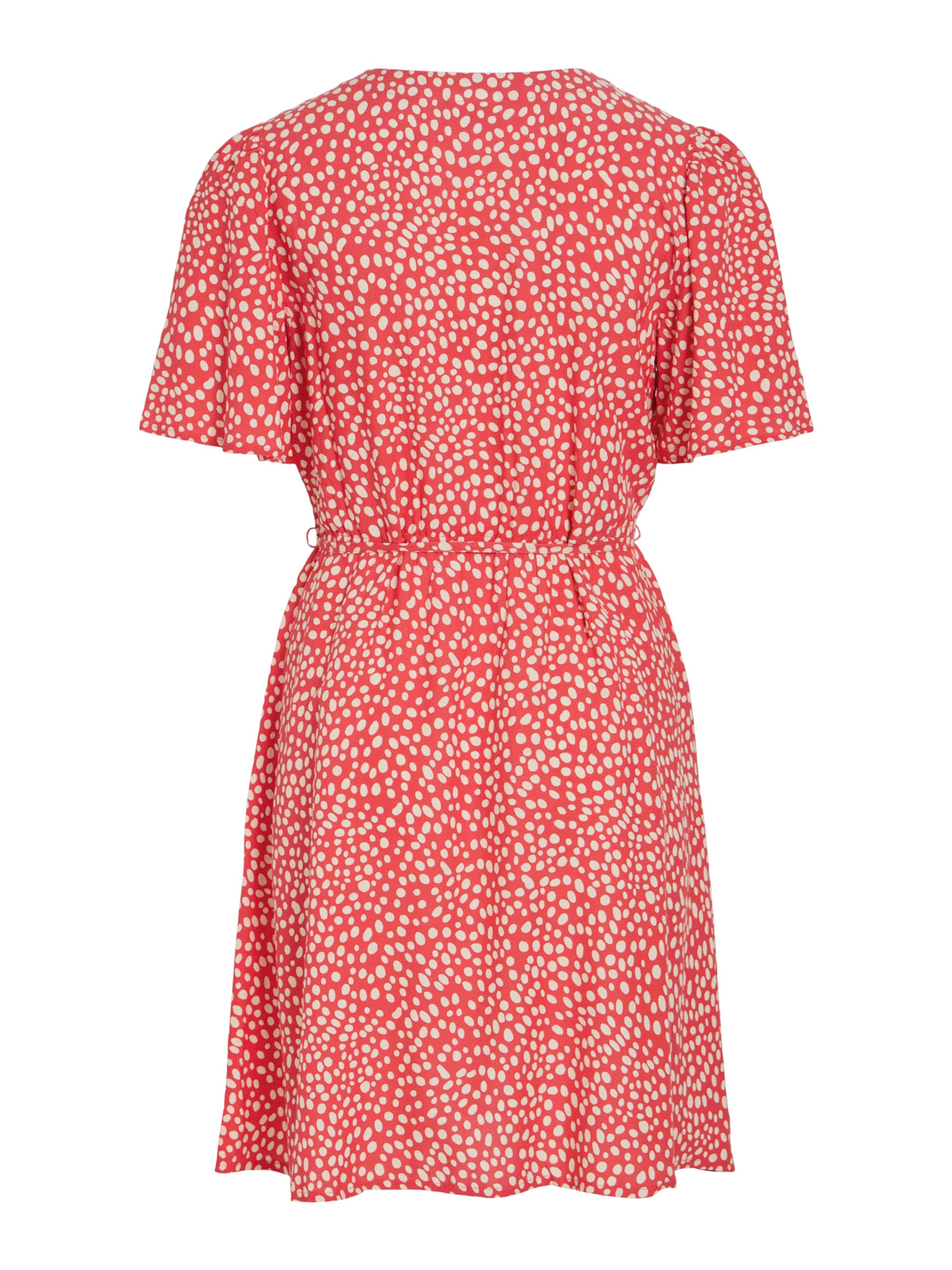 VILA Καλοκαιρινό φόρεμα 'VIGRACE' σε κόκκινο