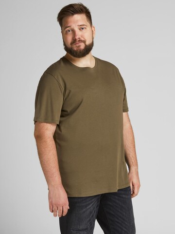 Jack & Jones Plus Shirt in Green: front