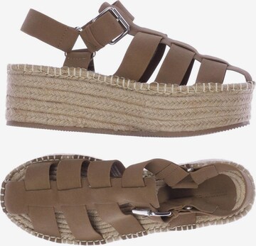 Pull&Bear Sandals & High-Heeled Sandals in 38 in Brown: front