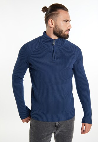 DreiMaster Vintage Pullover in Blau: predná strana