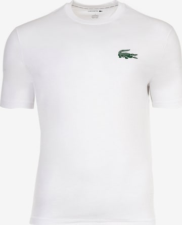 T-Shirt LACOSTE en blanc : devant