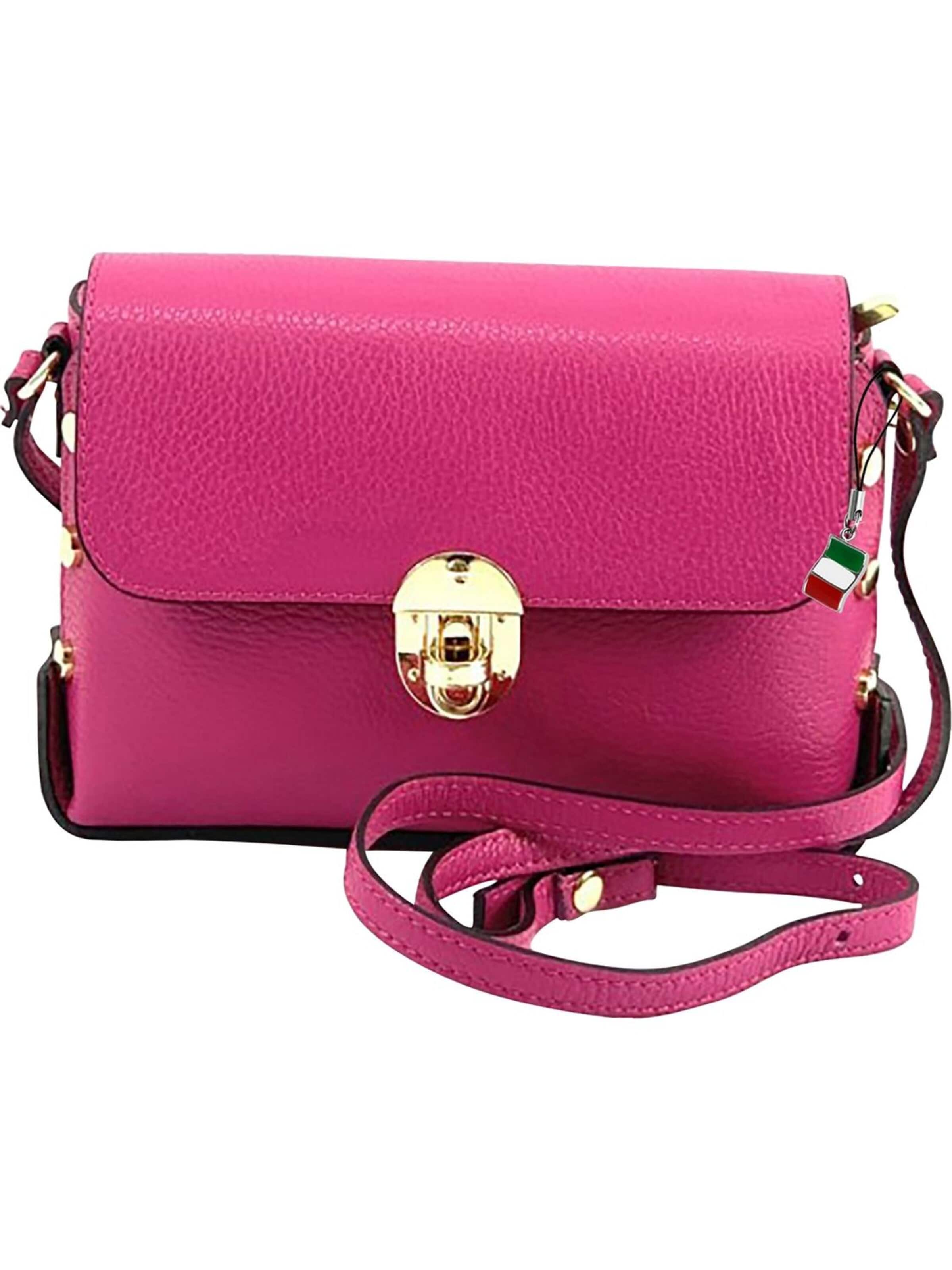 Florence Shoulder Bag in Pink: front