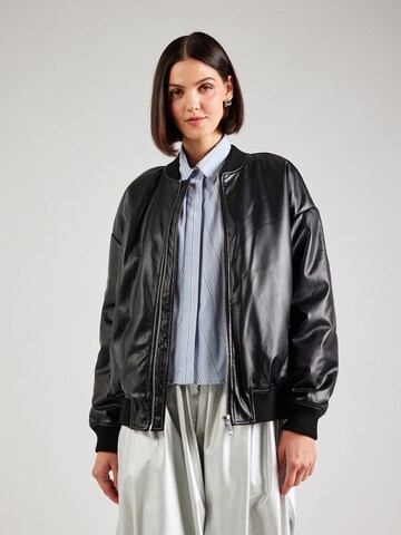 Chiara Ferragni Between-season jacket 'GIUBBOTTERIA' in Black: front