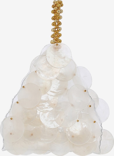 FELIPA Kabelka - zlatá / priehľadná / perlovo biela, Produkt