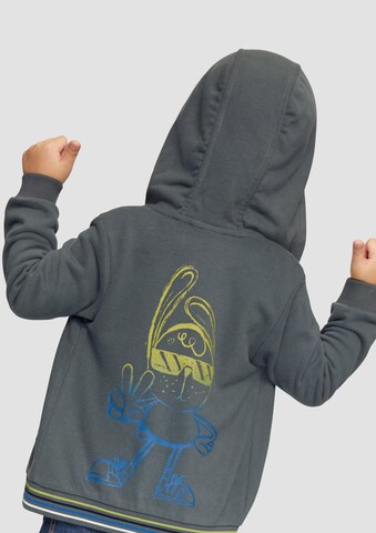 s.Oliver Zip-Up Hoodie in Grey