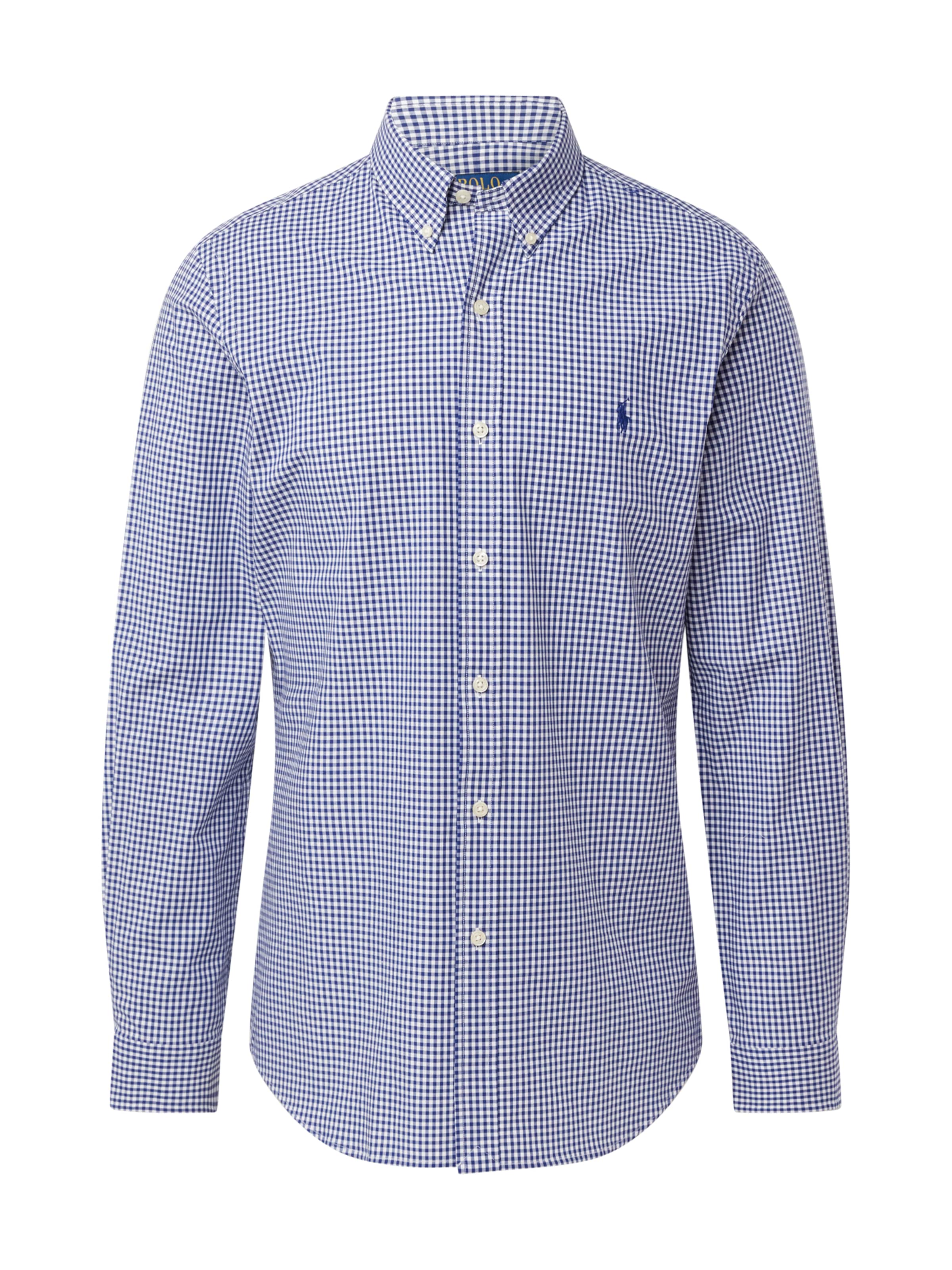 Polo Ralph Lauren Slim fit Button Up Shirt in Blue: front