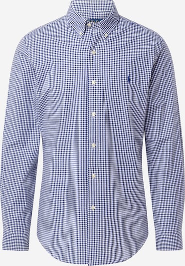 Polo Ralph Lauren Overhemd in de kleur Enziaan / Donkerblauw / Wit, Productweergave