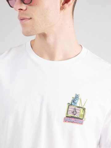 Volcom T-Shirt 'CATV' in Weiß