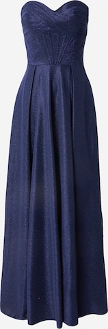 mėlyna mascara Vakarinė suknelė: priekis