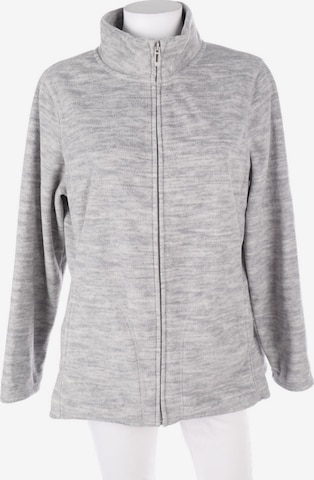 C&A Sweatshirt & Zip-Up Hoodie in L in Grey: front
