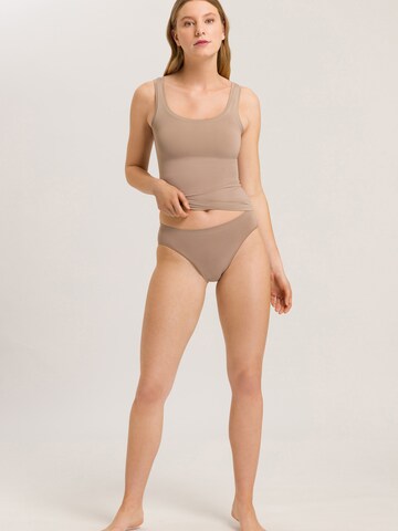 Hanro Midi Slip ' Touch Feeling ' in Beige: Vorderseite
