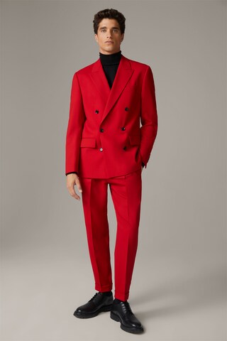 STRELLSON Slim fit Suit Jacket 'Ashton' in Red