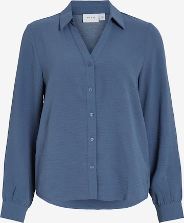 VILA Blouse in Blauw: voorkant