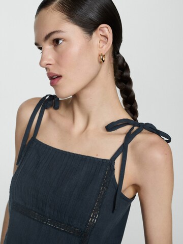 MANGO Top 'LAZO' | modra barva