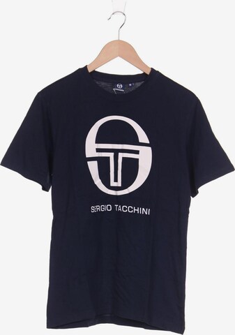 Sergio Tacchini T-Shirt M in Blau: predná strana