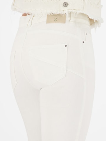 Bootcut Jean 'Zuri' Gardeur en blanc