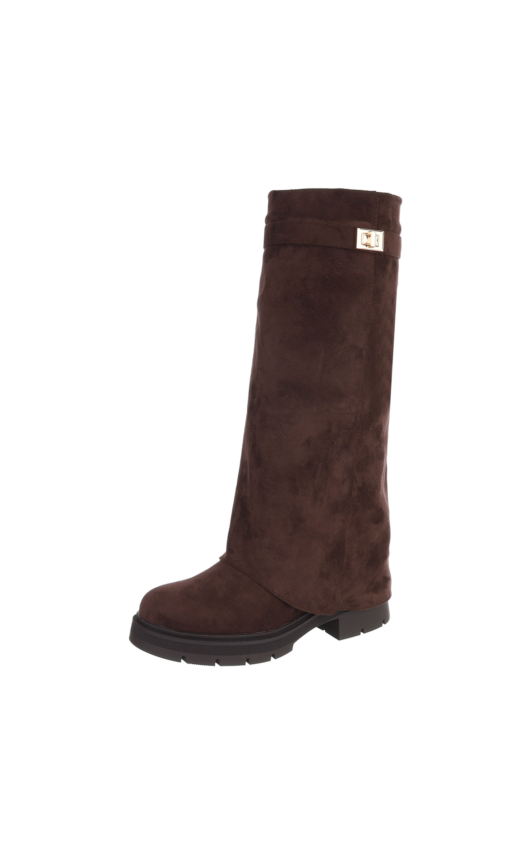 Ital-Design Stiefel in Braun: Vorderseite