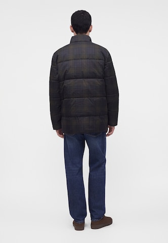 Barbour - Casaco meia-estação 'Lonnen Tartan' em azul