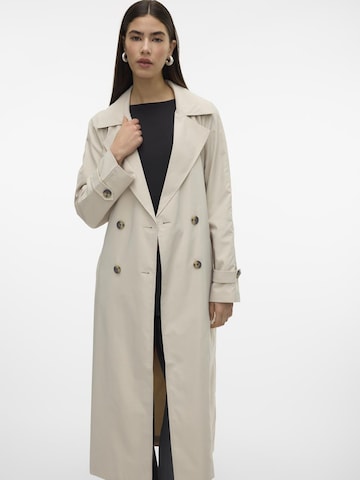VERO MODA Tussenmantel 'TESSAGOLD' in Grijs: voorkant
