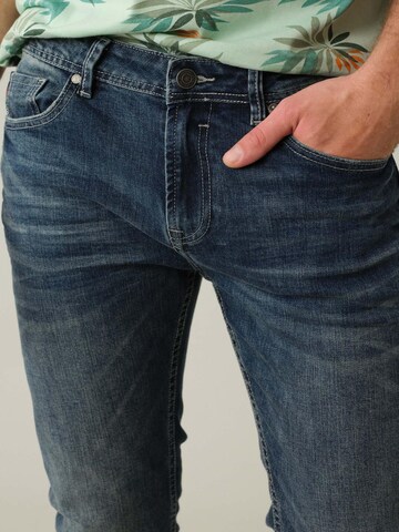 Deeluxe Slimfit Jeans 'Carlos' in Blauw