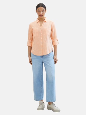 TOM TAILOR Blouse in Oranje